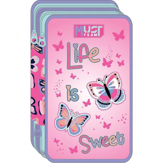 Κασετίνα τριπλή , γεμάτη , Life Is Sweet