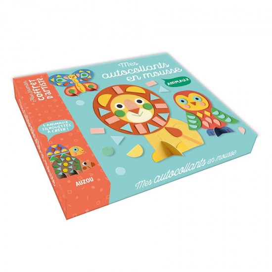 Ζωάκια με αυτοκόλλητα