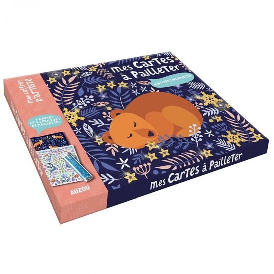 Σχεδιάζω με glitter-Φύση