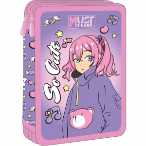 Κασετίνα , διπλή , so cute