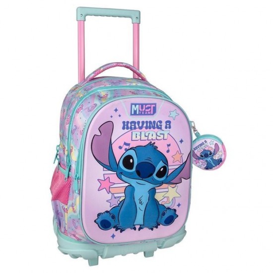 Trolley bag, primary school, Lilo & Stitch