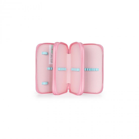 Κασετίνα τριπλή , άδεια , Unicorn