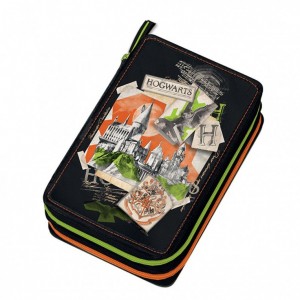 *Κασετίνα Διπλή Γεμάτη Harry Potter Hogwarts *Κασετίνα Διπλή Γεμάτη Harry Potter Hogwarts
