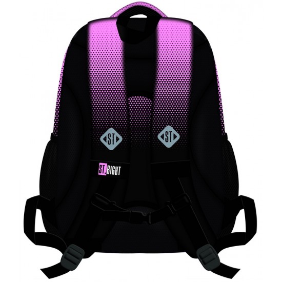 Σχολικό σακίδιο πλάτης St. Right Pink Gradient - 5 θήκες
